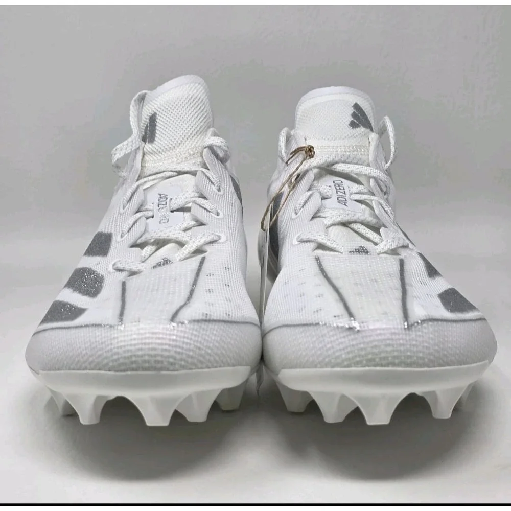 Adidas Adizero Electric Men's White Silver IE4374‎ Football Cleats Size 13 New